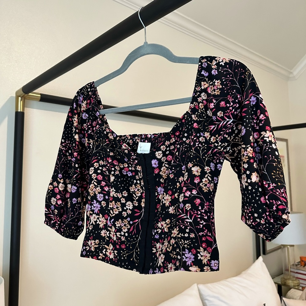 Bustier snap top